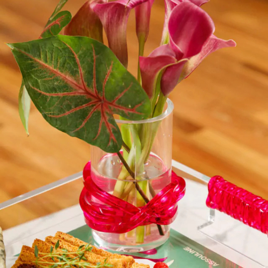 Vaso M Color Line - Rubine