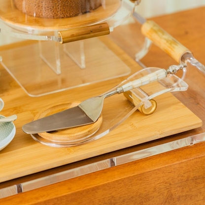 Kit Migalheira & Apoio Utensílios de servir - Bambu
