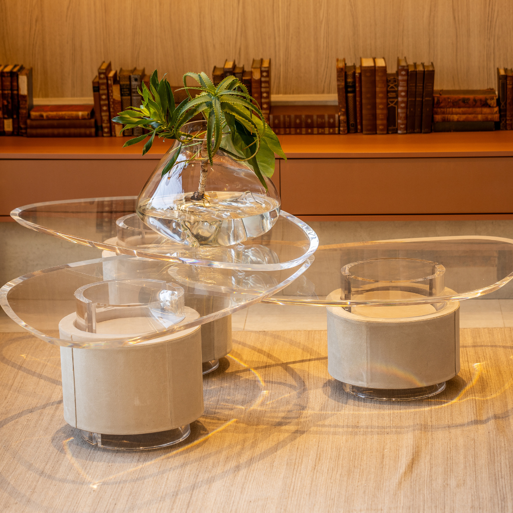 Mesa de Centro Crema - MDO1