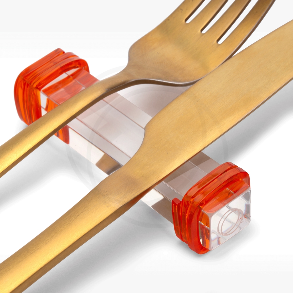 Apoio de Talher Color Line - Tangerine Tango
