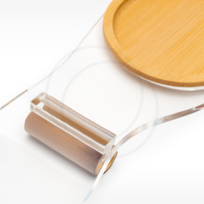 Apoio para utensílios de servir - Bambu